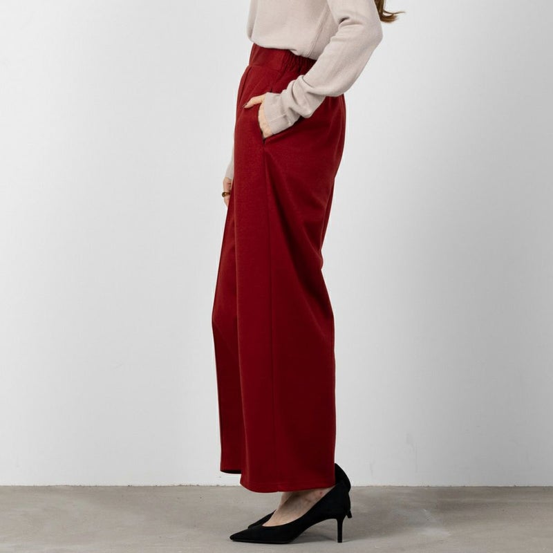 NAVY  ツイルワイドパンツ レディース商品画像-6