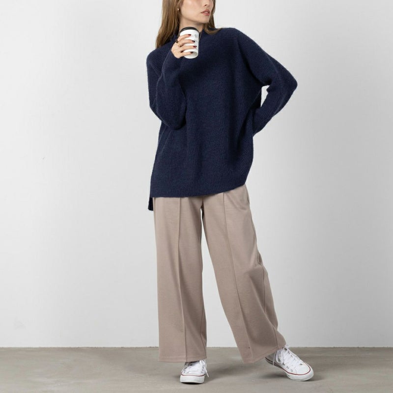 NAVY ツイルワイドパンツ レディース商品画像-10