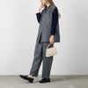 ウーリッシュヘリンボンワイドパンツ レディース商品サムネイル-6