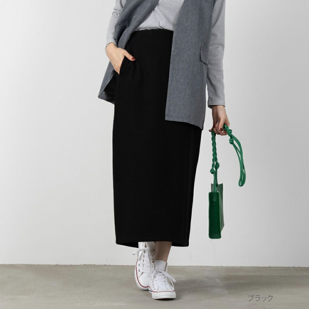 NAVY ストレッチスカート レディース