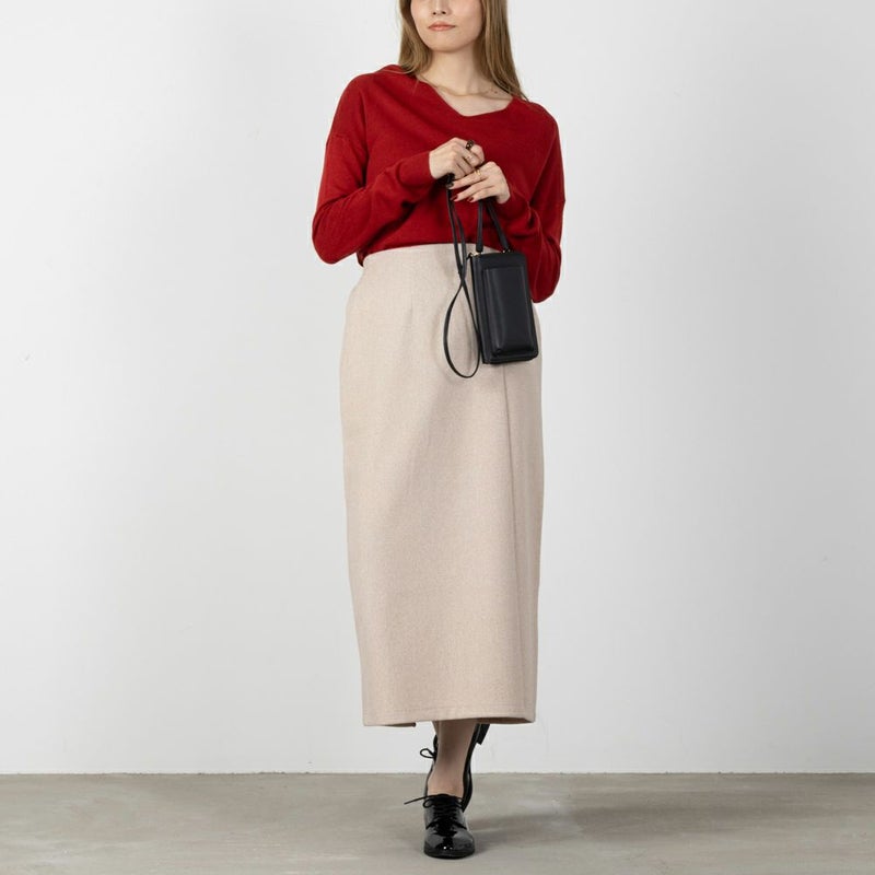 [期間限定価格]NAVY  ストレッチスカート レディース商品画像-4