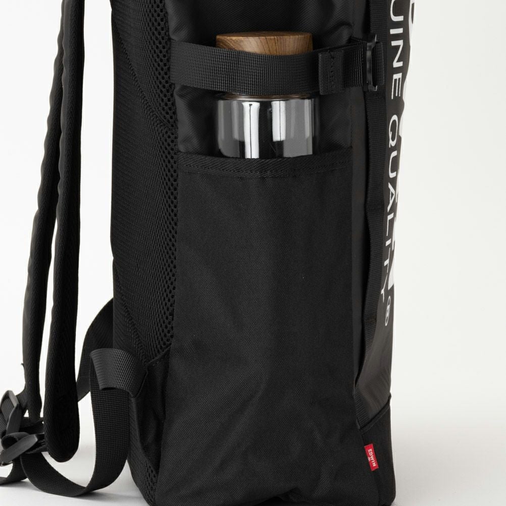 EDWIN ロゴプリントボックスリュック