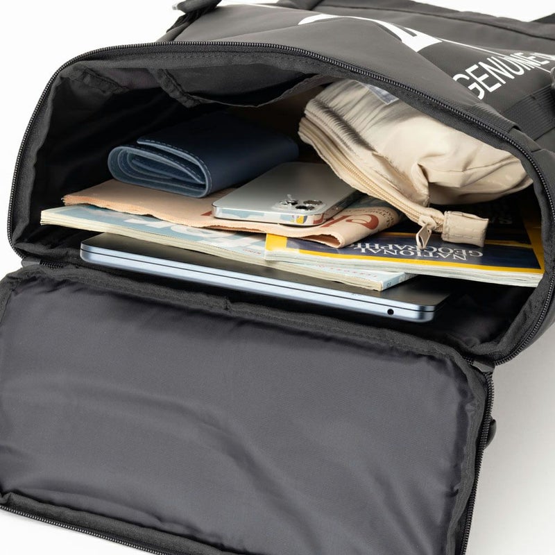 EDWIN ロゴプリントボックスリュック商品画像-9