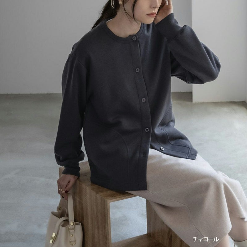 NAVY デイリーカーディガン レディース商品画像-1