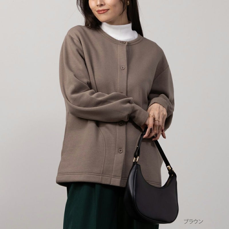 NAVY  デイリーカーディガン レディース商品画像-3