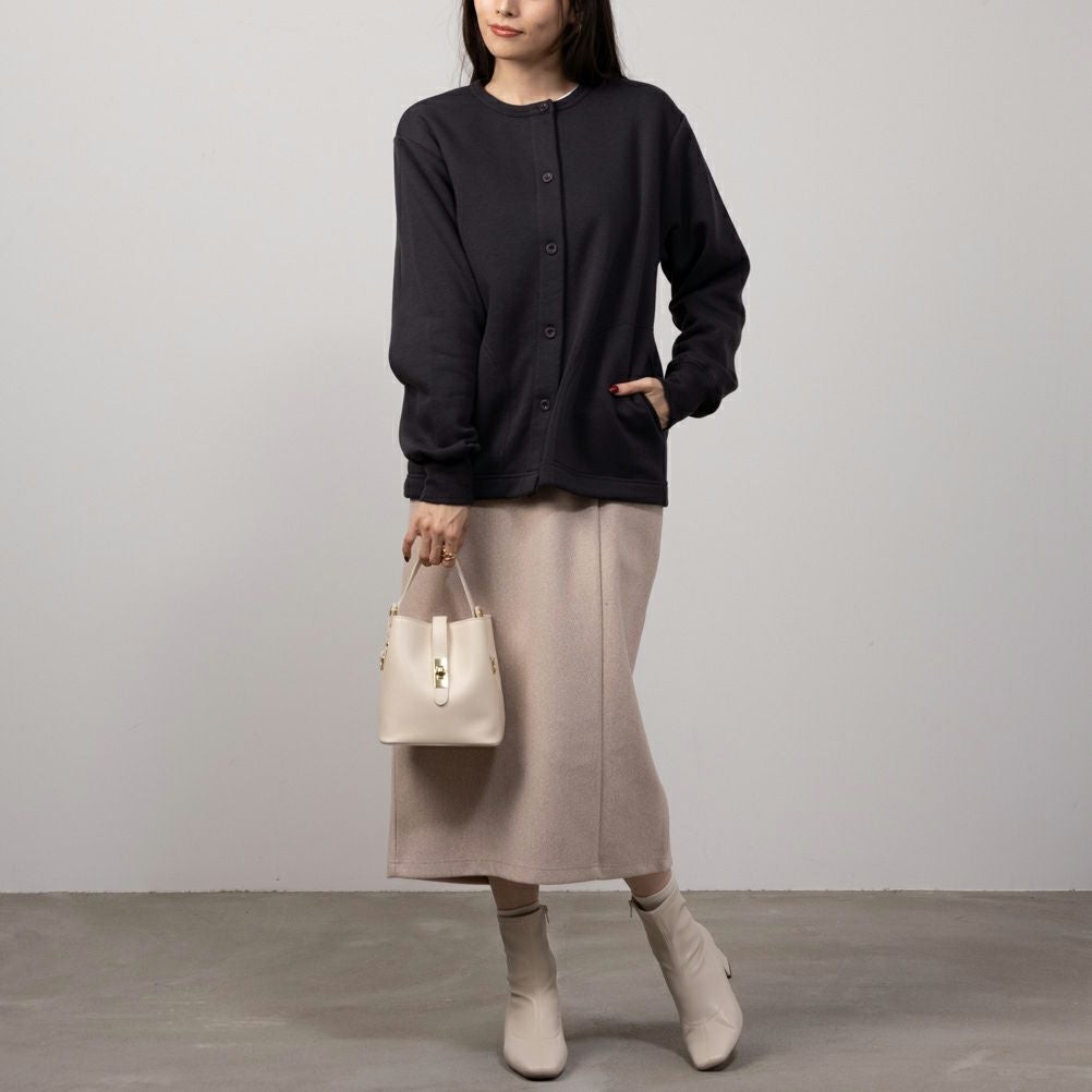 NAVY デイリーカーディガン レディース