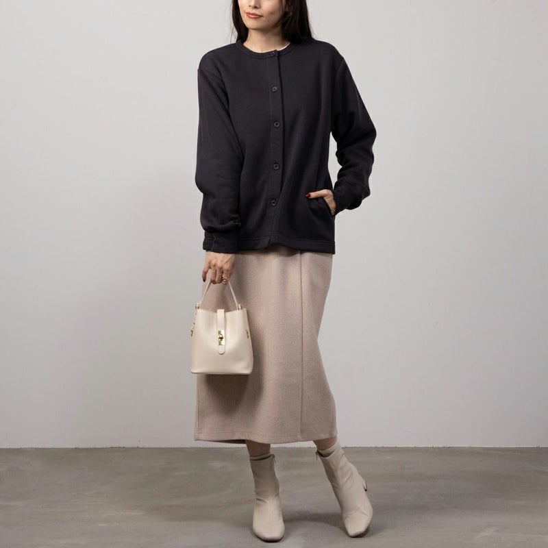 NAVY  デイリーカーディガン レディース商品画像-4