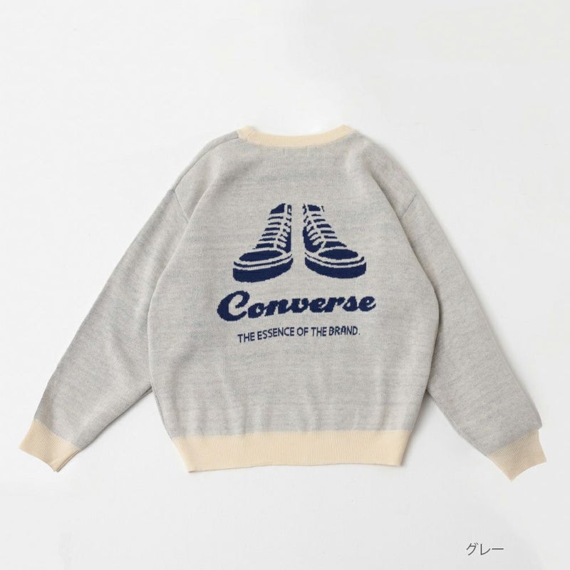 CONVERSE ジャガードスニーカープルオーバー レディース商品画像-3