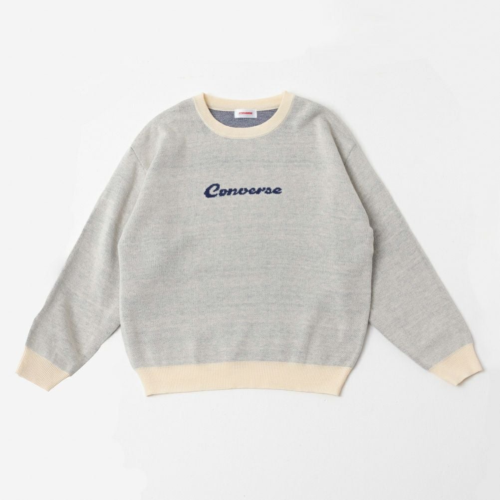 CONVERSE ジャガードスニーカープルオーバー レディース
