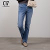 C17 ストレッチストレートパンツ レディース商品サムネイル-1