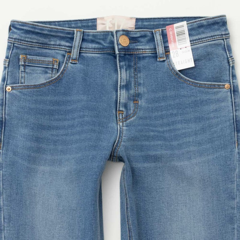 C17  ストレッチストレートパンツ レディース商品画像-7