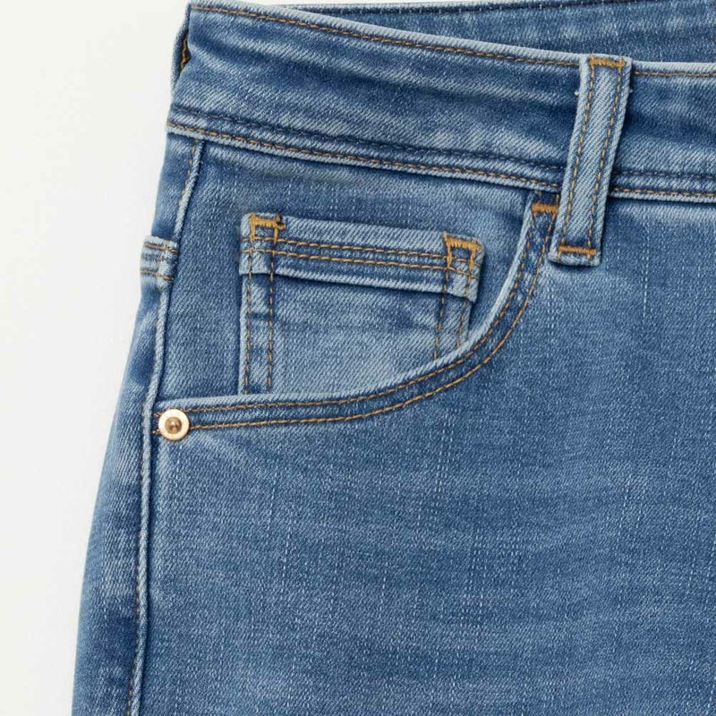 C17 ストレッチストレートパンツ レディース商品画像-8