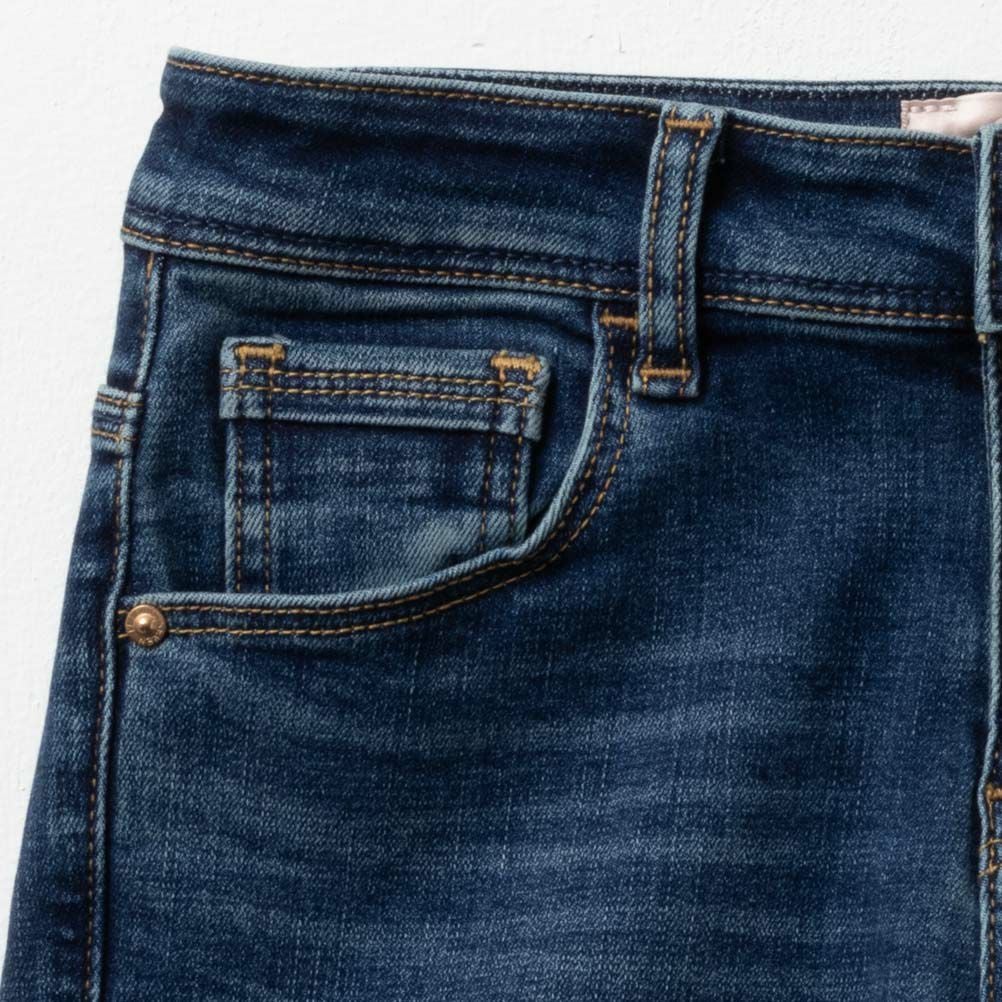 C17 ベーシックブーツカットパンツ レディース