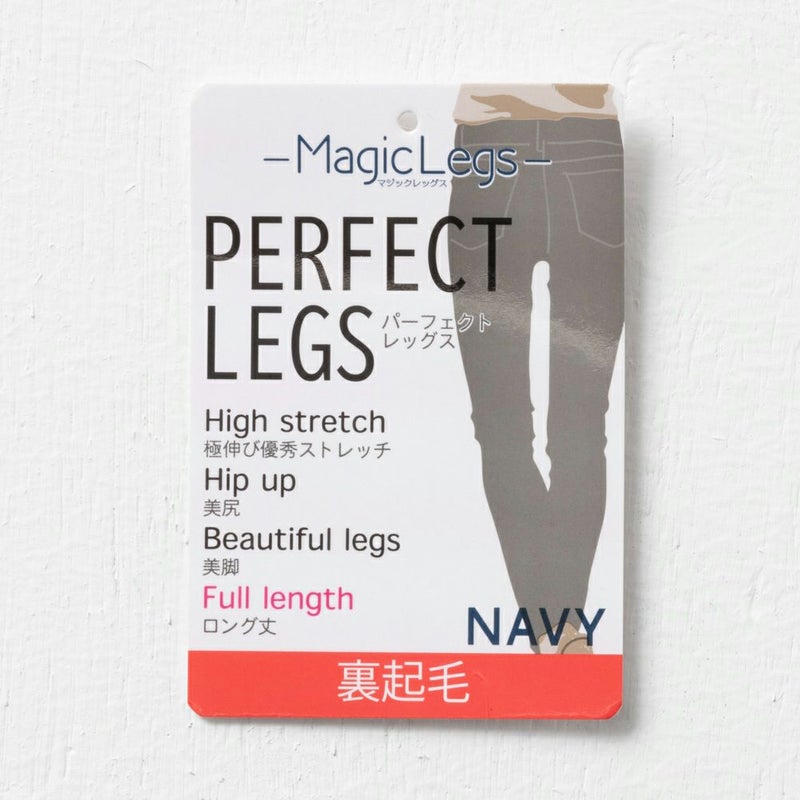 NAVY Magic Legs パーフェクトレッグス 裏起毛レギンス レディース商品画像-5