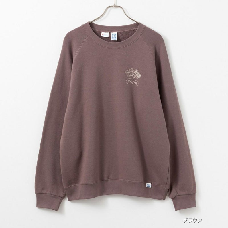 [期間限定価格]【オンラインストア限定】DISCUS×PEPSI ラグラントレーナー メンズ商品画像-1