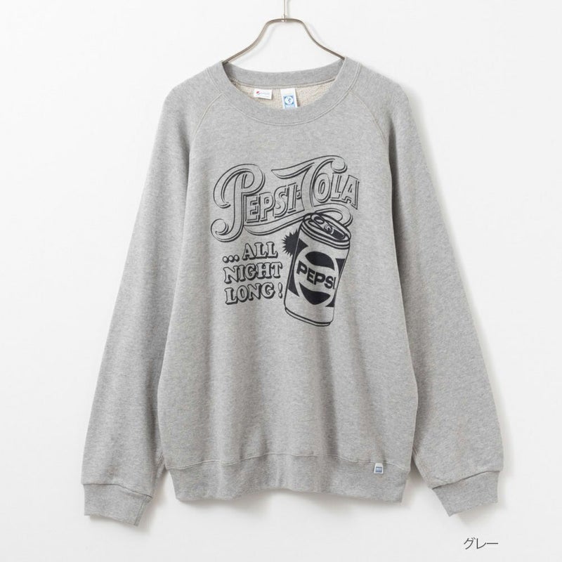 [期間限定価格]【オンラインストア限定】DISCUS×PEPSI ラグラントレーナー メンズ商品画像-5