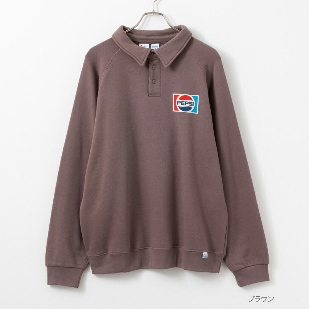 DISCUS×PEPSI ポロスウェット メンズ