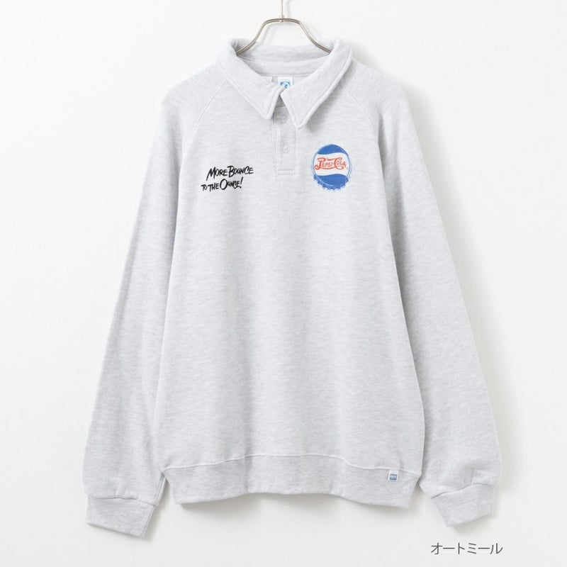 【オンラインストア限定】DISCUS×PEPSI ポロスウェット メンズ商品画像-3