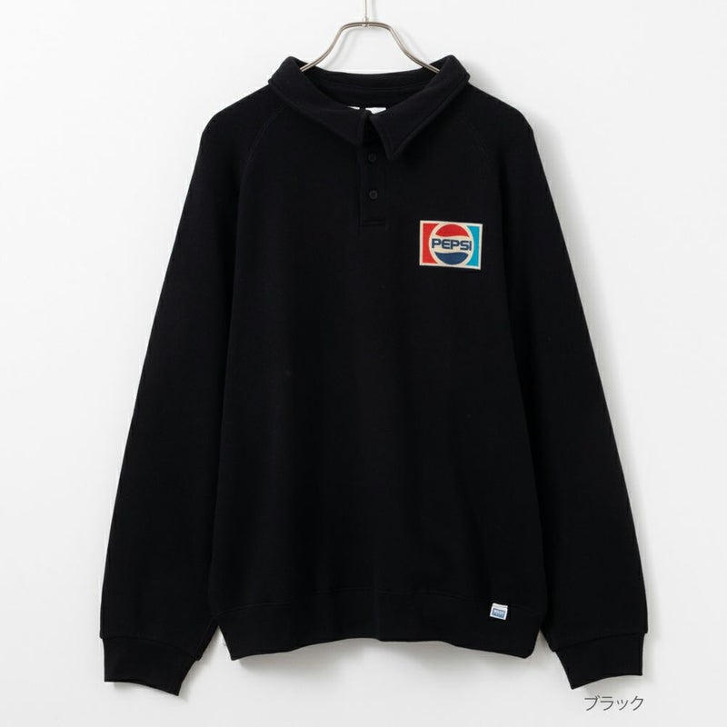 [期間限定価格]【オンラインストア限定】DISCUS×PEPSI ポロスウェット メンズ商品画像-5