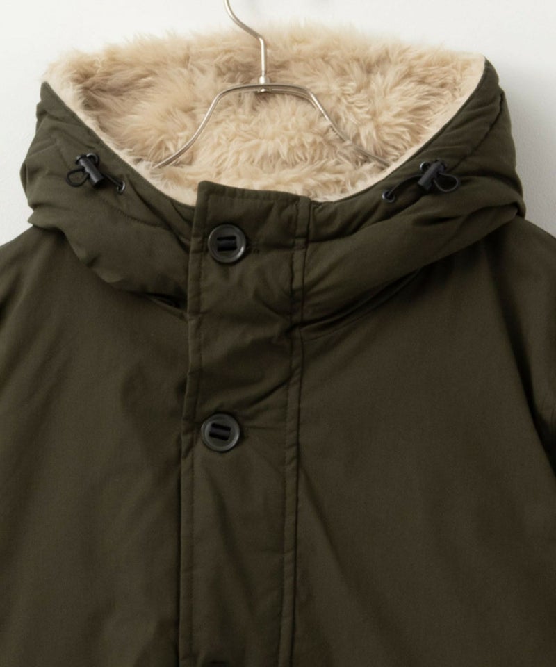 NAVY ミリタリーフードコート メンズ商品画像-15