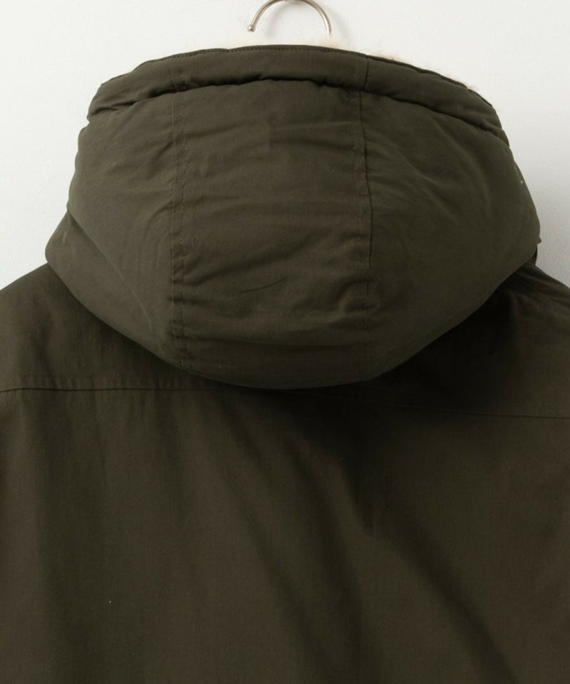 NAVY ミリタリーフードコート メンズ商品画像-17