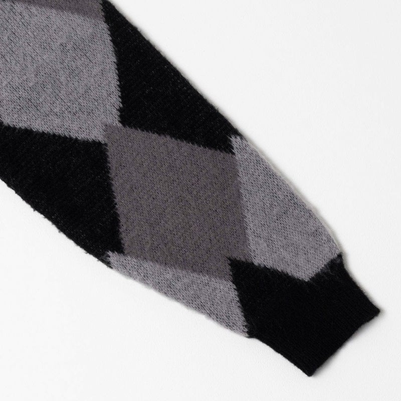 MOSSIMO アーガイル柄Vネックカーディガン メンズ商品画像-5