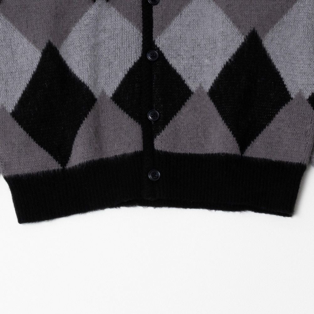 MOSSIMO アーガイル柄Vネックカーディガン メンズ