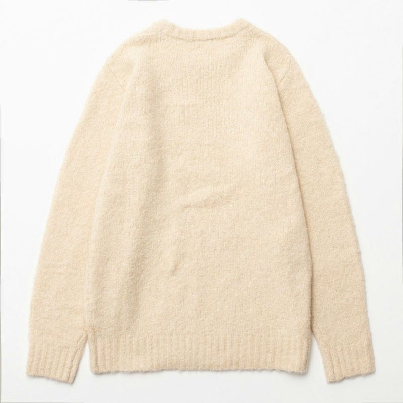 NAVY ウール混ニット メンズ商品画像-5