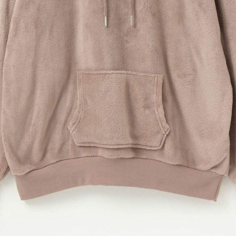 UNDERWRAPS 刺繍入り あったかシャギーボアパーカー レディース商品画像-13
