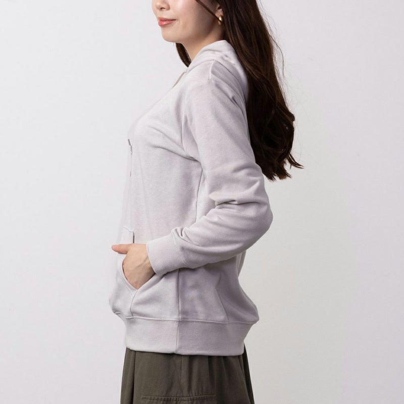 [期間限定価格]CONVERSE  シューズラバープリント裏毛パーカー レディース商品画像-6