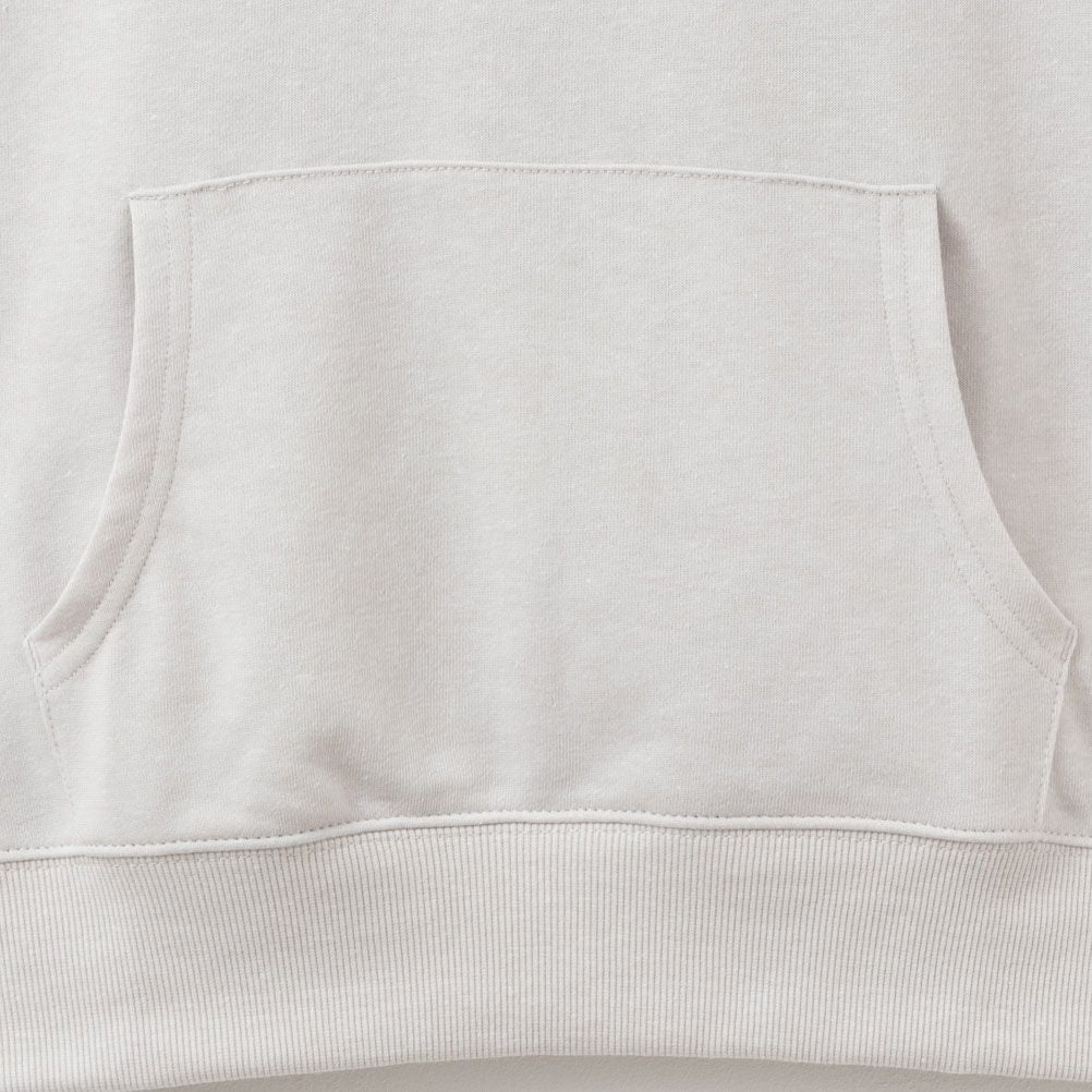 CONVERSE シューズラバープリント裏毛パーカー レディース