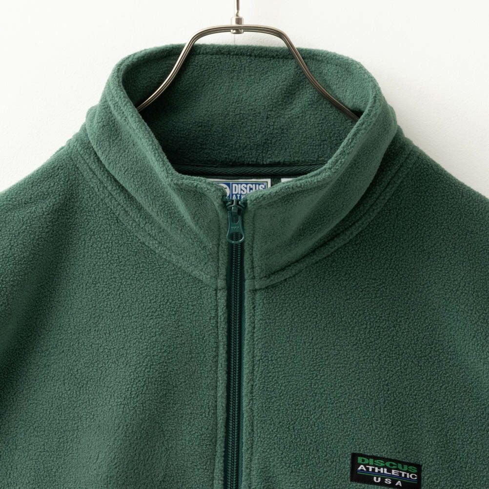 DISCUS フリーススタンドジップベスト レディース