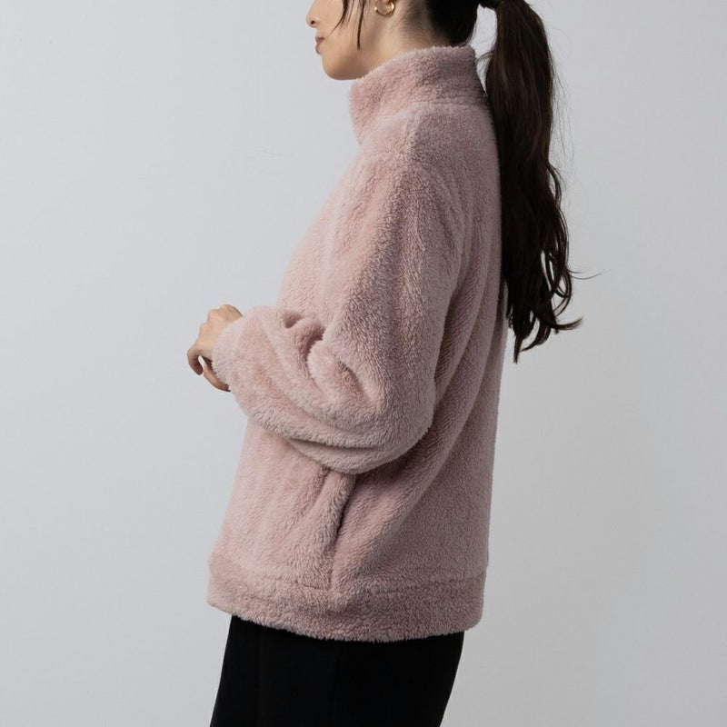 [期間限定価格]NAVY  温℃ ボアジップアップジャケット レディース商品画像-7