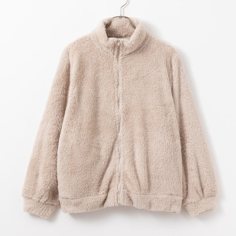 NAVY 温℃ ボアジップアップジャケット レディース商品画像-16