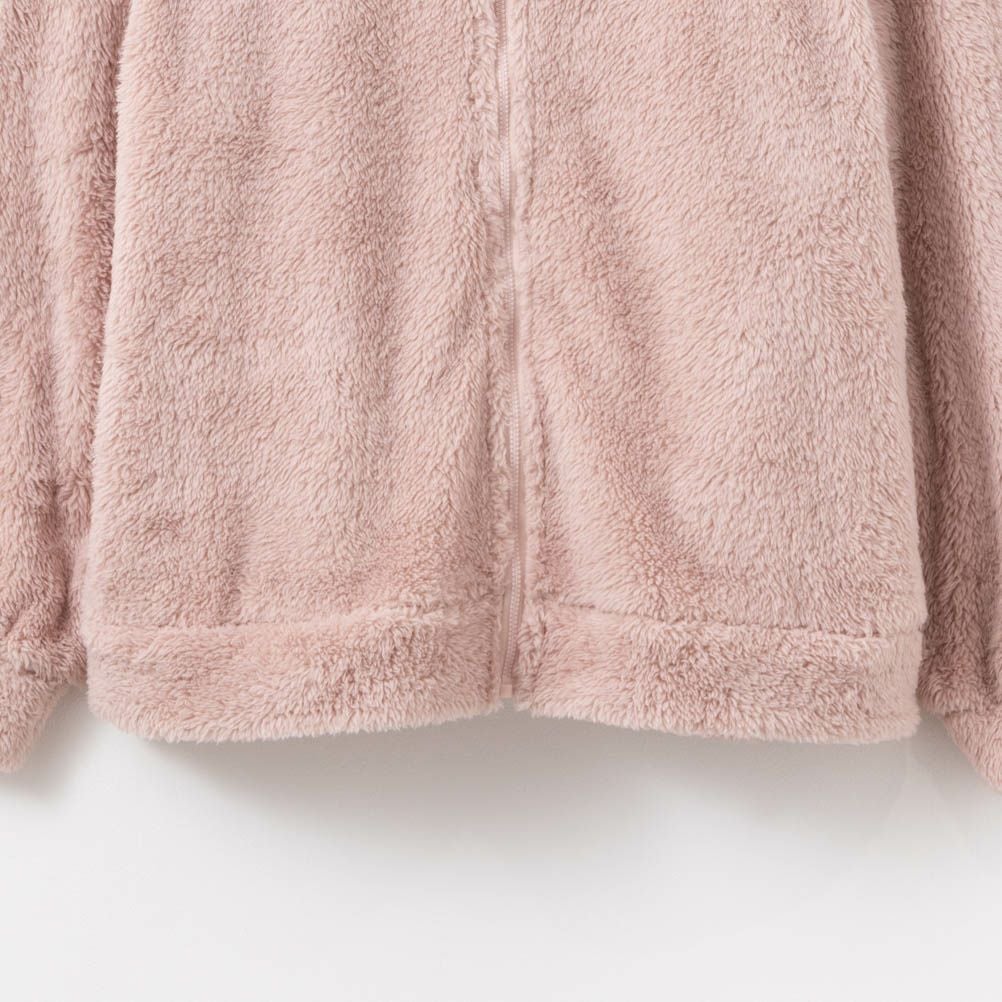 NAVY 温℃ ボアジップアップジャケット レディース