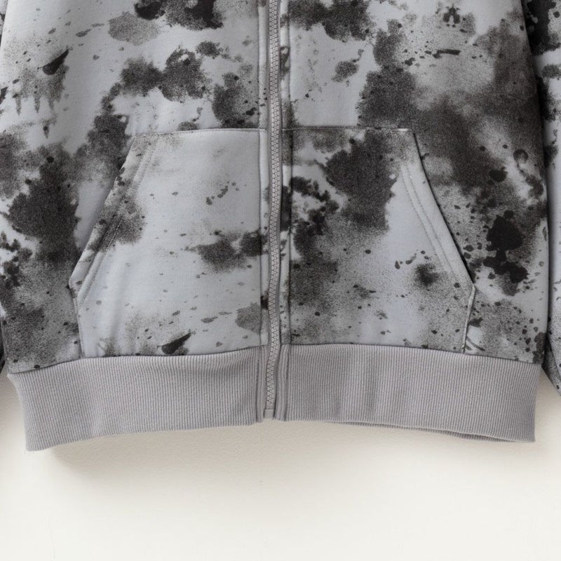 [期間限定価格]NAVY 温℃ 裏ボア総柄ジップアップパーカー キッズ商品画像-7