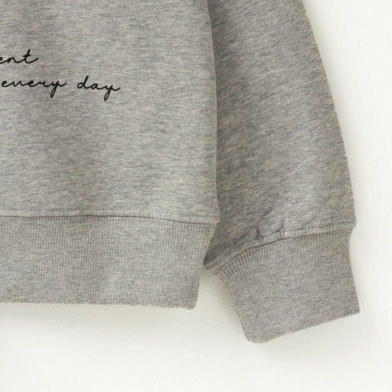 [期間限定価格]T-GRAPHICS  裏起毛メッセージトレーナー キッズ商品画像-5