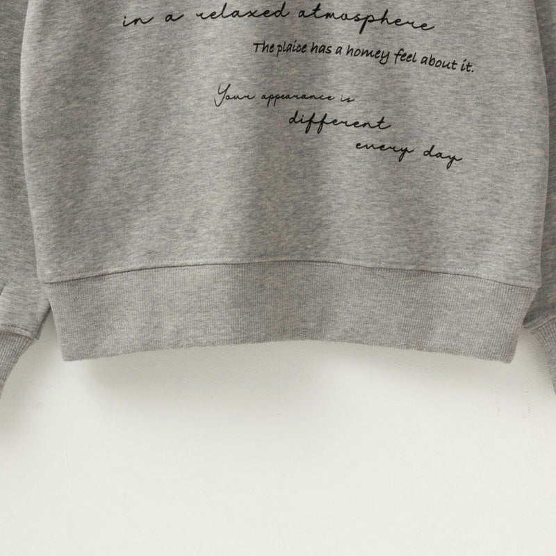 [期間限定価格]T-GRAPHICS  裏起毛メッセージトレーナー キッズ商品画像-6