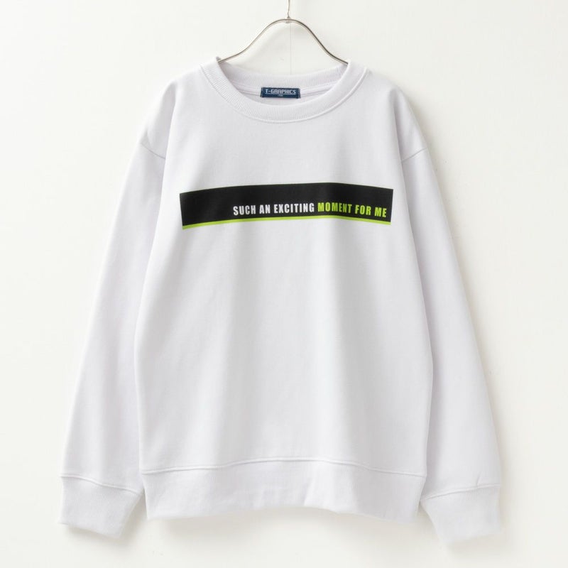 T-GRAPHICS 裏起毛プリントトレーナー キッズ商品画像-2