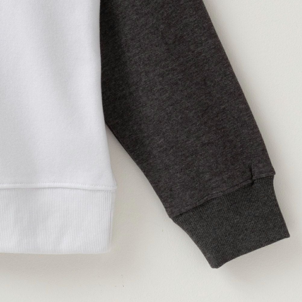 T-GRAPHICS 裏起毛クレイジーパターンポケット付きトレーナー キッズ