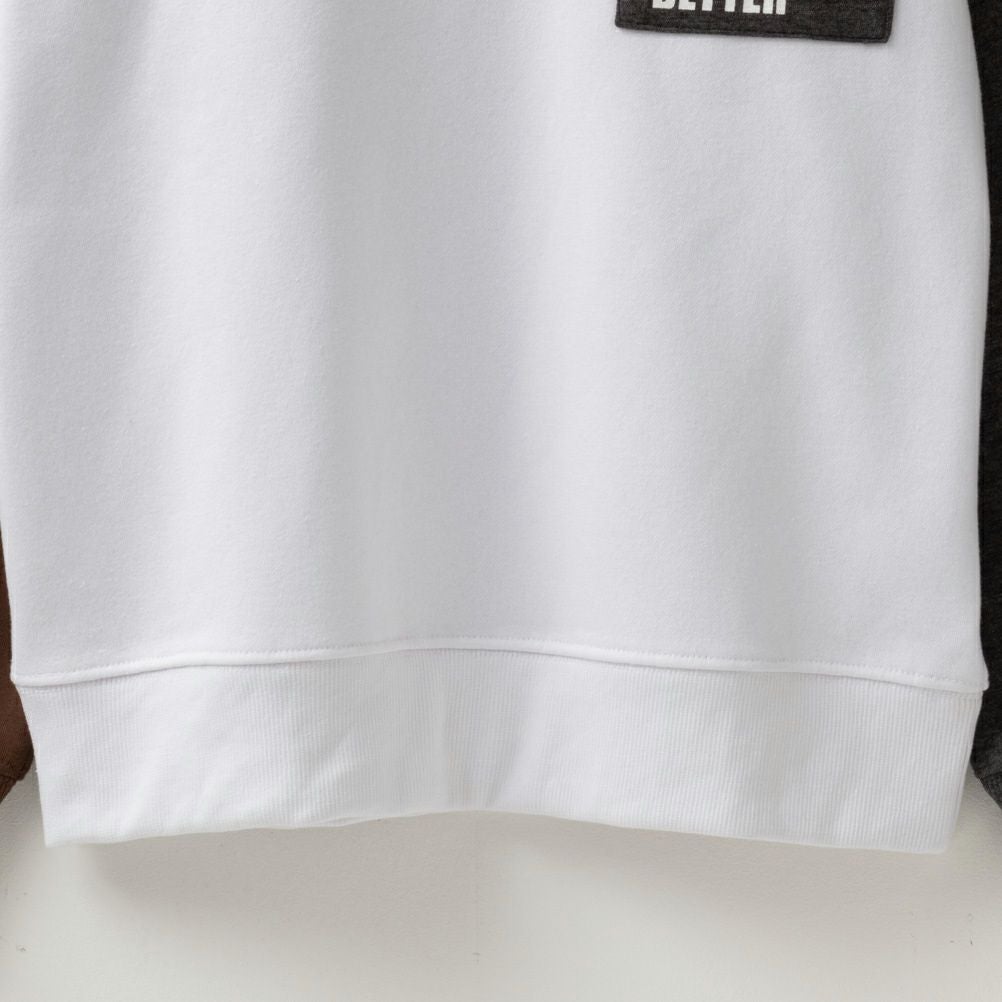 T-GRAPHICS 裏起毛クレイジーパターンポケット付きトレーナー キッズ