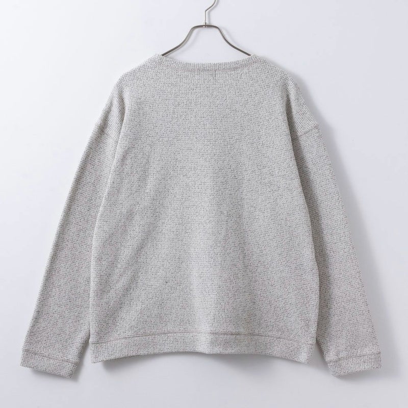 NAVY 温℃ 鹿の子クルーネックプルオーバー メンズ商品画像-4