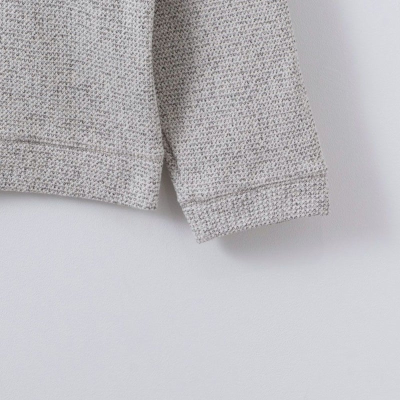 NAVY 温℃ 鹿の子クルーネックプルオーバー メンズ商品画像-6