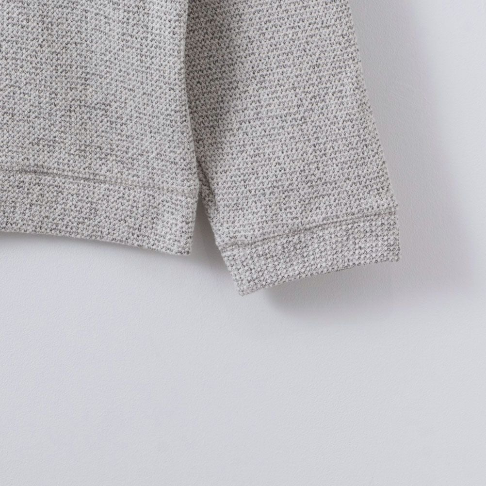 NAVY 鹿の子クルーネックプルオーバー メンズ