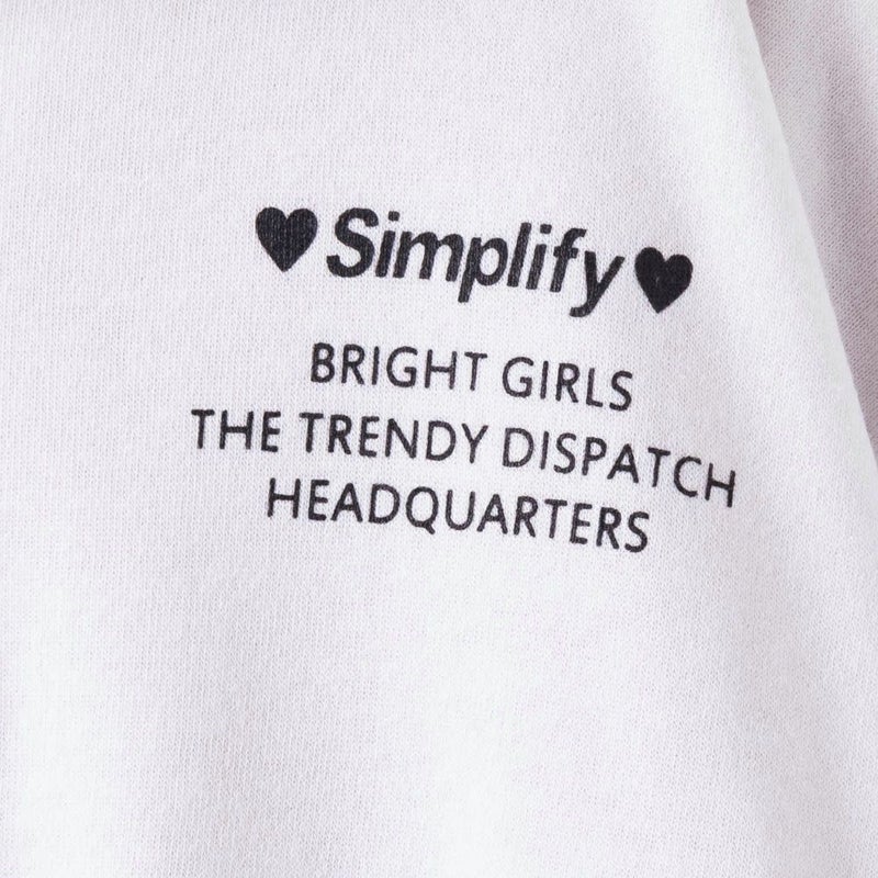 Simplify  ショート丈ハーフジップアップアンサンブル キッズ商品画像-7