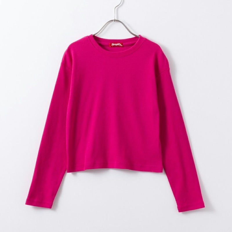 Simplify ショート丈ハーフジップアップアンサンブル キッズ商品画像-9