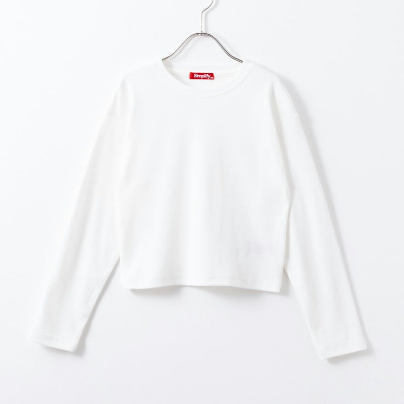 Simplify  ショート丈ハーフジップアップアンサンブル キッズ商品画像-10