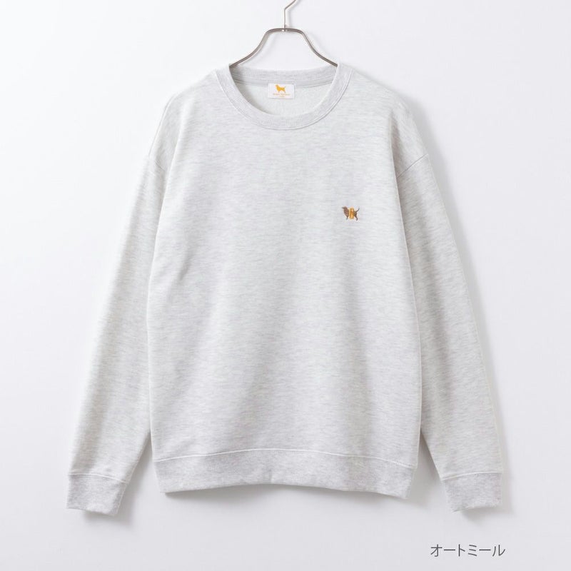 Golden Retriever ワンポイント刺繍スウェット メンズ商品画像-2