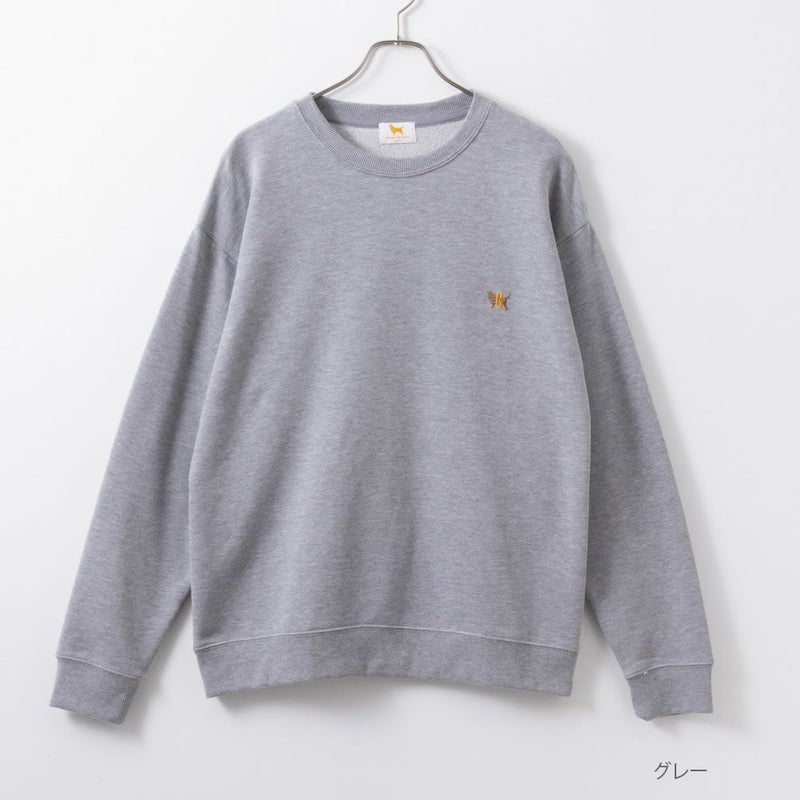 Golden Retriever  ワンポイント刺繍スウェット メンズ商品画像-3