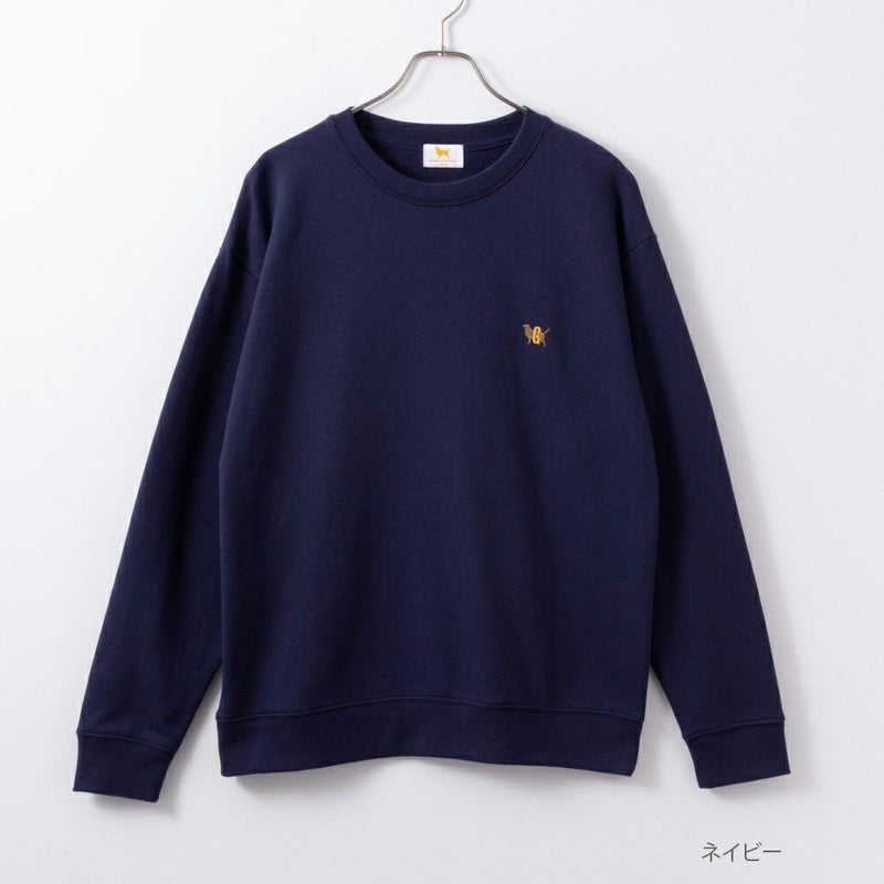 Golden Retriever ワンポイント刺繍スウェット メンズ商品画像-4